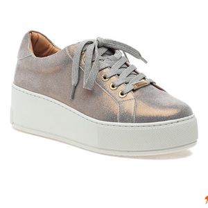 J/Slides Maya Platform Lace Up Sneakers size 8 New in Box, color sold out